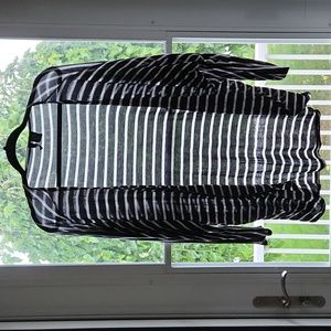 Striped light weight cardigan size Medium